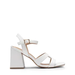 Women’s Interlocking Strap Block Heel Sandals