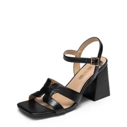 Women’s Interlocking Strap Block Heel Sandals
