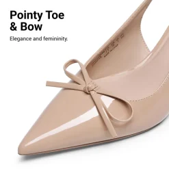 Women’s Kitten Heel Slingbacks