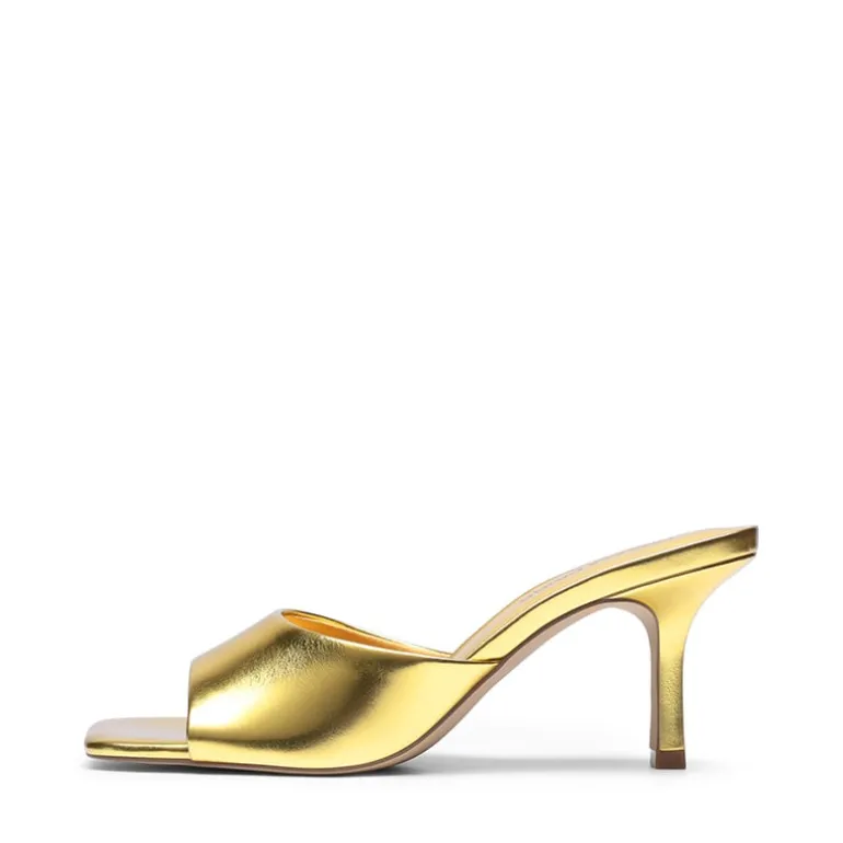 Women’s Kitten Heel Square Toe Sandals