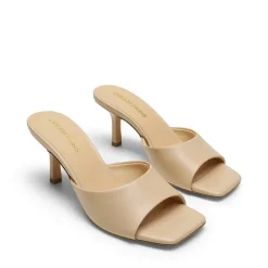 Women’s Kitten Heel Square Toe Sandals