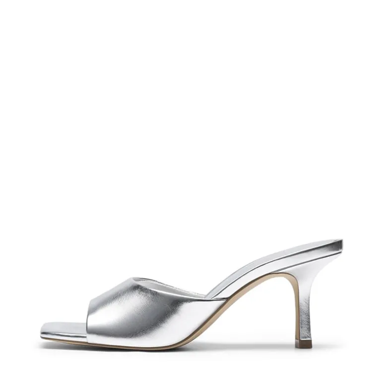 Women’s Kitten Heel Square Toe Sandals
