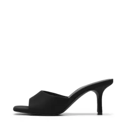 Women’s Kitten Heel Square Toe Sandals