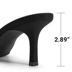 Women’s Kitten Heel Square Toe Sandals
