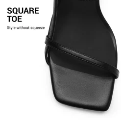 Women’s Kitten Heels with Crossover Straps
