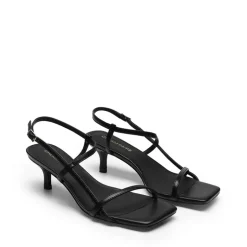 Women’s Kitten Heels with Crossover Straps
