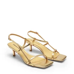 Women’s Kitten Heels with Crossover Straps