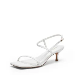 Women’s Kitten Heels with Crossover Straps