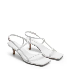 Women’s Kitten Heels with Crossover Straps