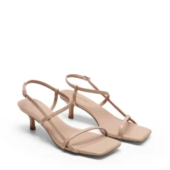 Women’s Kitten Heels with Crossover Straps