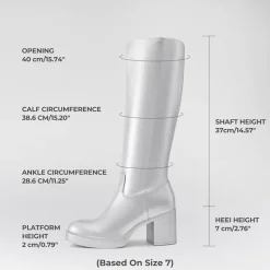 Women’s Knee-High Block Heel Boots