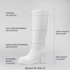 Women’s Knee-High Block Heel Boots
