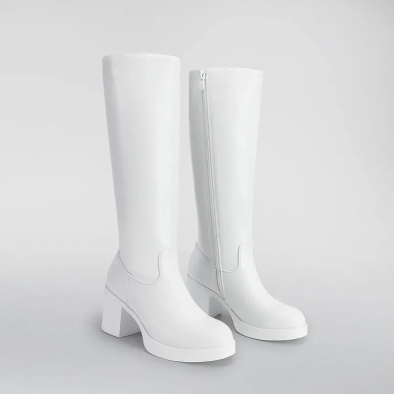 Women’s Knee-High Block Heel Boots
