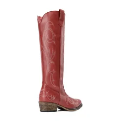Women’s Knee-High Western Block Heel Boots