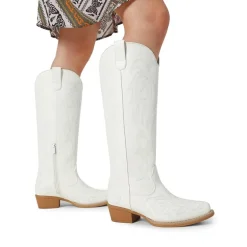 Women’s Knee-High Western Block Heel Boots
