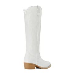 Women’s Knee-High Western Block Heel Boots