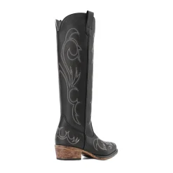 Women’s Knee-High Western Block Heel Boots
