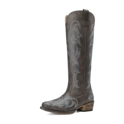 Women’s Knee-High Western Block Heel Boots