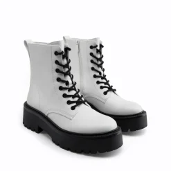 Women’s Lace-Up Combat Ankle Boots