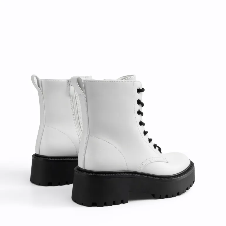 Women’s Lace-Up Combat Ankle Boots