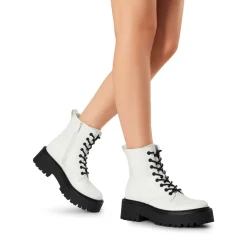 Women’s Lace-Up Combat Ankle Boots
