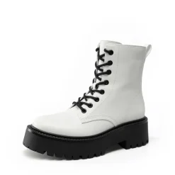 Women’s Lace-Up Combat Ankle Boots