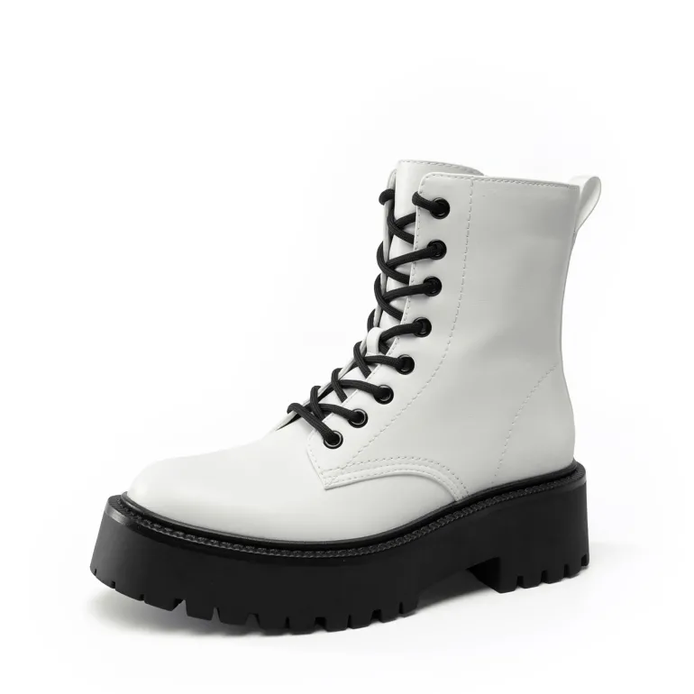 Women’s Lace-Up Combat Ankle Boots
