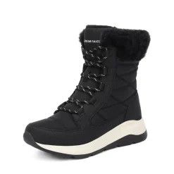 Women’s Lace-up Fur Snow Boots