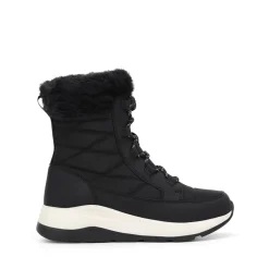 Women’s Lace-up Fur Snow Boots
