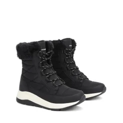 Women’s Lace-up Fur Snow Boots