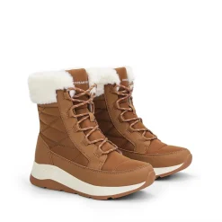 Women’s Lace-up Fur Snow Boots