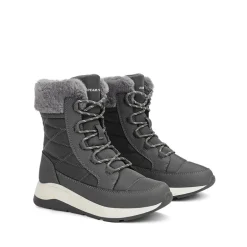 Women’s Lace-up Fur Snow Boots