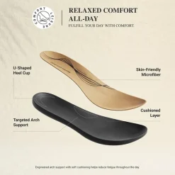 Women’s Lightweight Flat Sandals with Arch Support