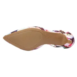 Women's Low Heel Ankle Strap Pumps