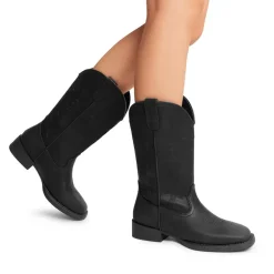 Women’s Mid-Calf Embroidered Cowboy Boots