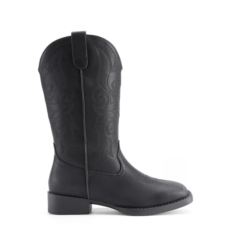 Women’s Mid-Calf Embroidered Cowboy Boots