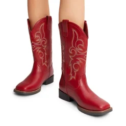 Women’s Mid-Calf Embroidered Cowboy Boots