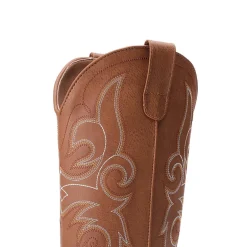 Women’s Mid-Calf Embroidered Cowboy Boots