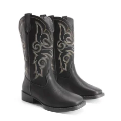Women’s Mid-Calf Embroidered Cowboy Boots