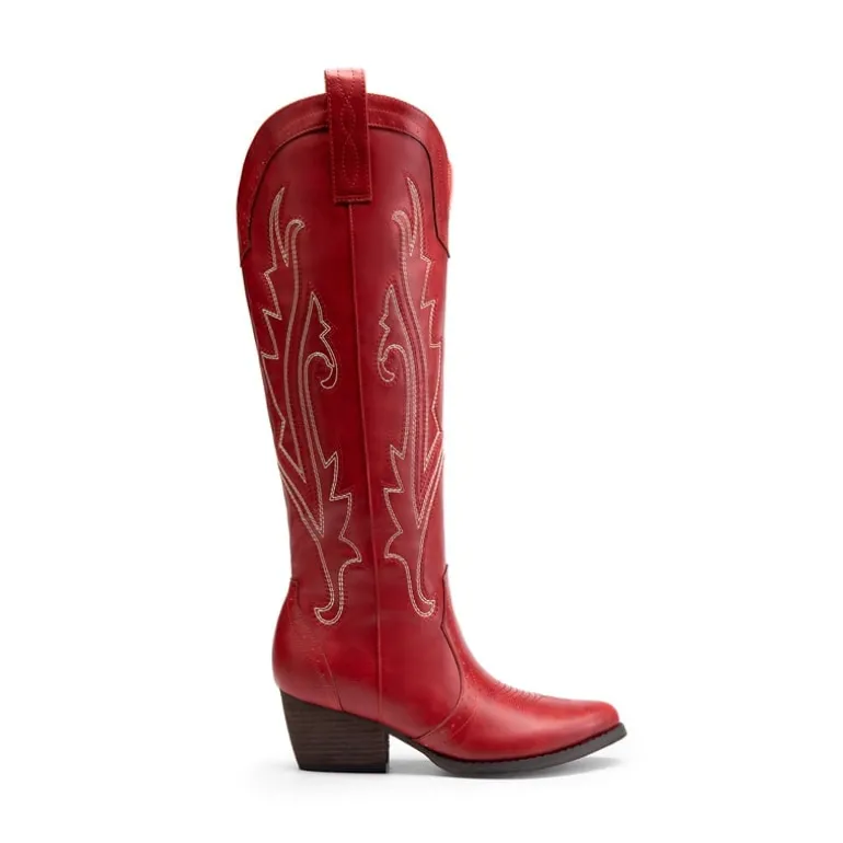 Women’s Mid Heel Western Style Boots