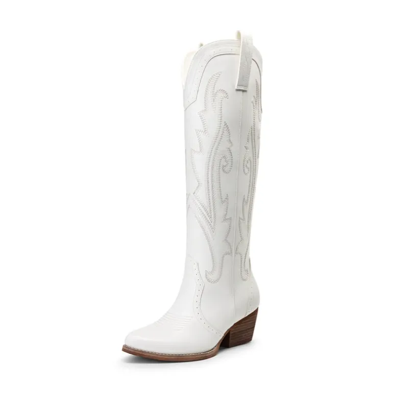 Women’s Mid Heel Western Style Boots