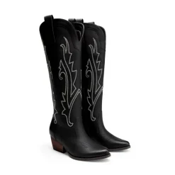 Women’s Mid Heel Western Style Boots