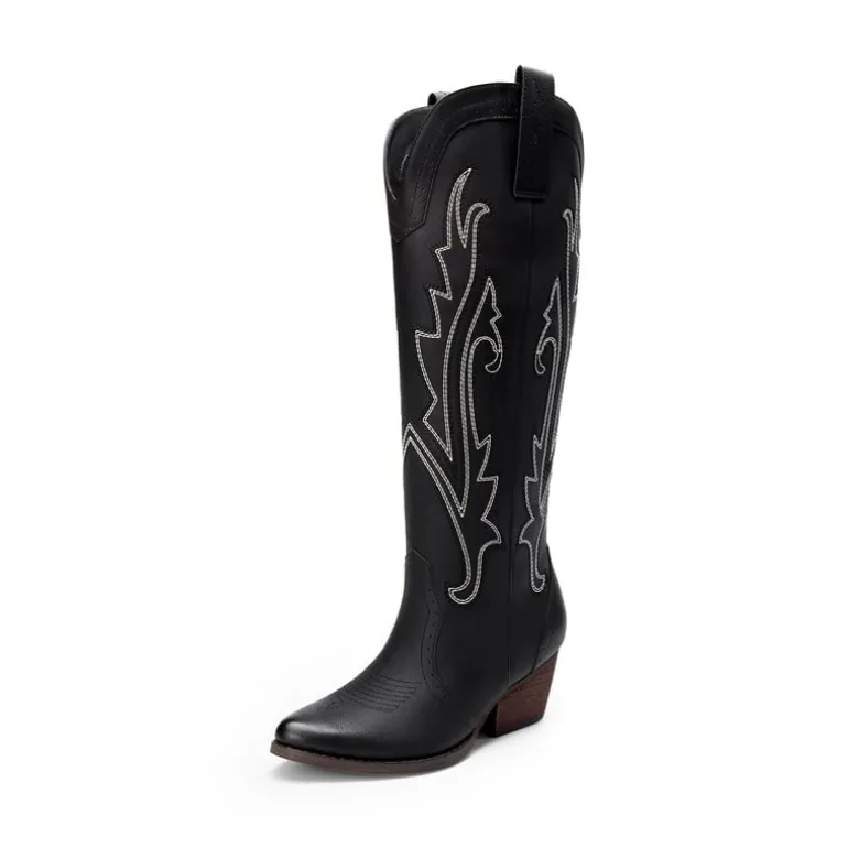 Women’s Mid Heel Western Style Boots