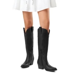 Women’s Mid Heel Western Style Boots