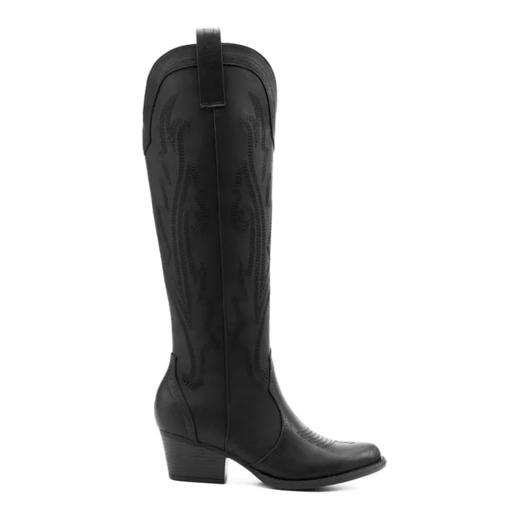 Women’s Mid Heel Western Style Boots