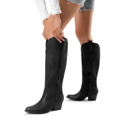 Women’s Mid Heel Western Style Boots
