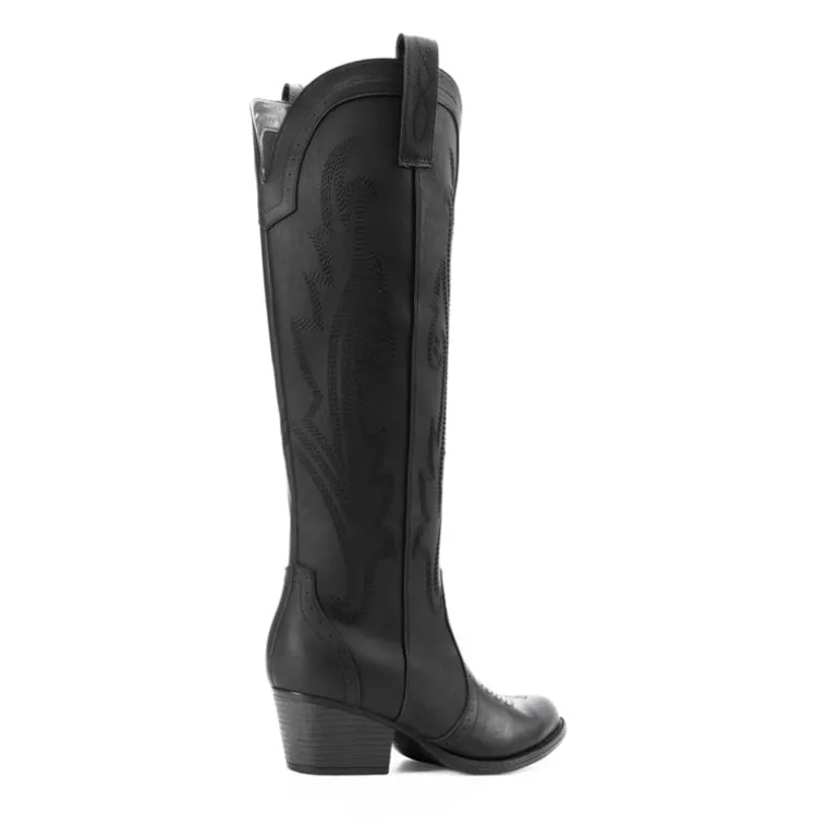Women’s Mid Heel Western Style Boots