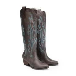 Women’s Mid Heel Western Style Boots