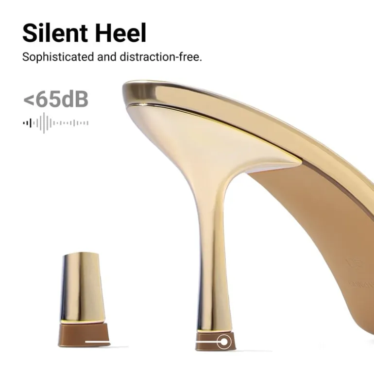Women's Minimalist Pointed Toe Mule Heels