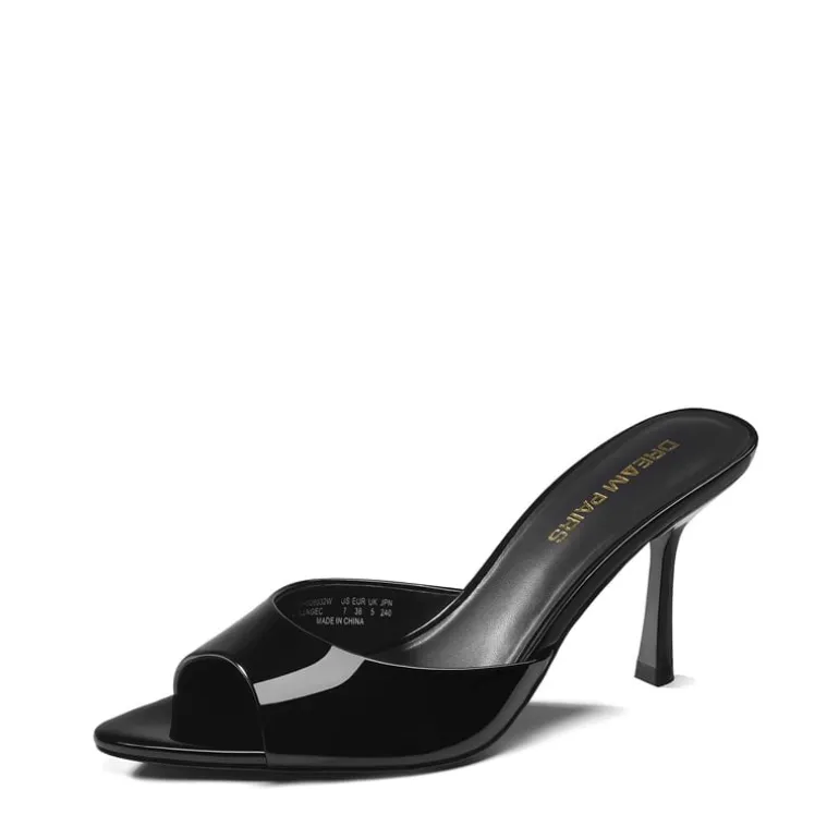 Women's Minimalist Pointed Toe Mule Heels
